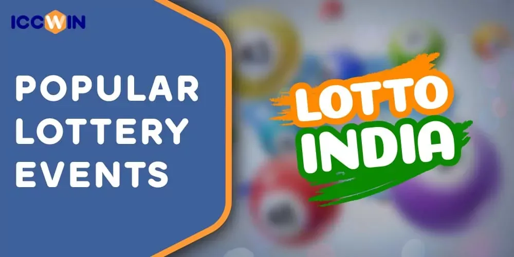 Popular Lottery events in India