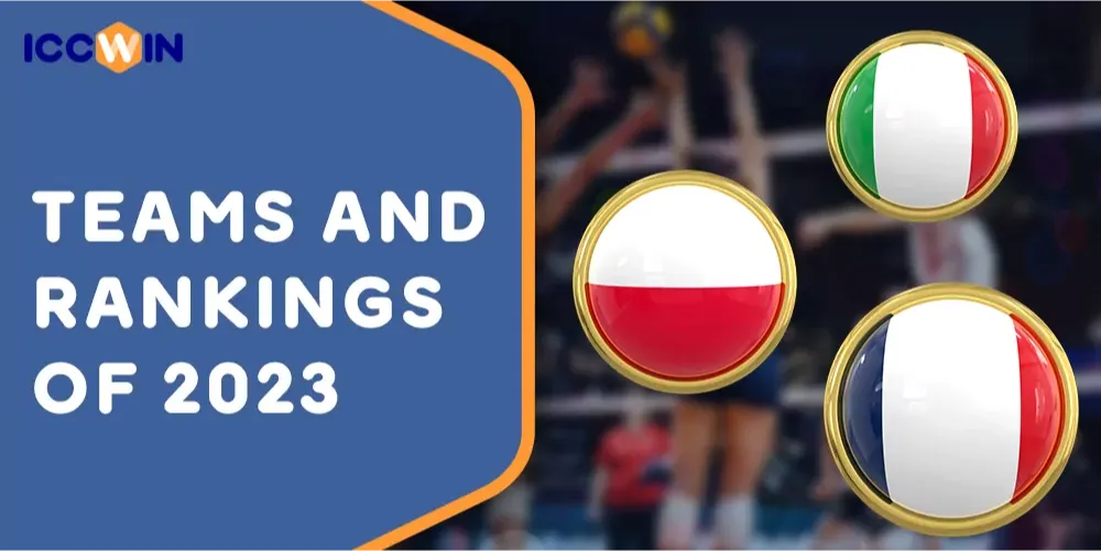 Teams and rankings of 2023 Volleyball Teams and rankings of 2023 Volleyball